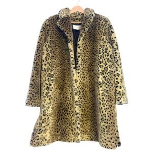 Vintage Worthington Leopard Faux Fur Peacoat, Women’s Size S, Mint Condition Y2K